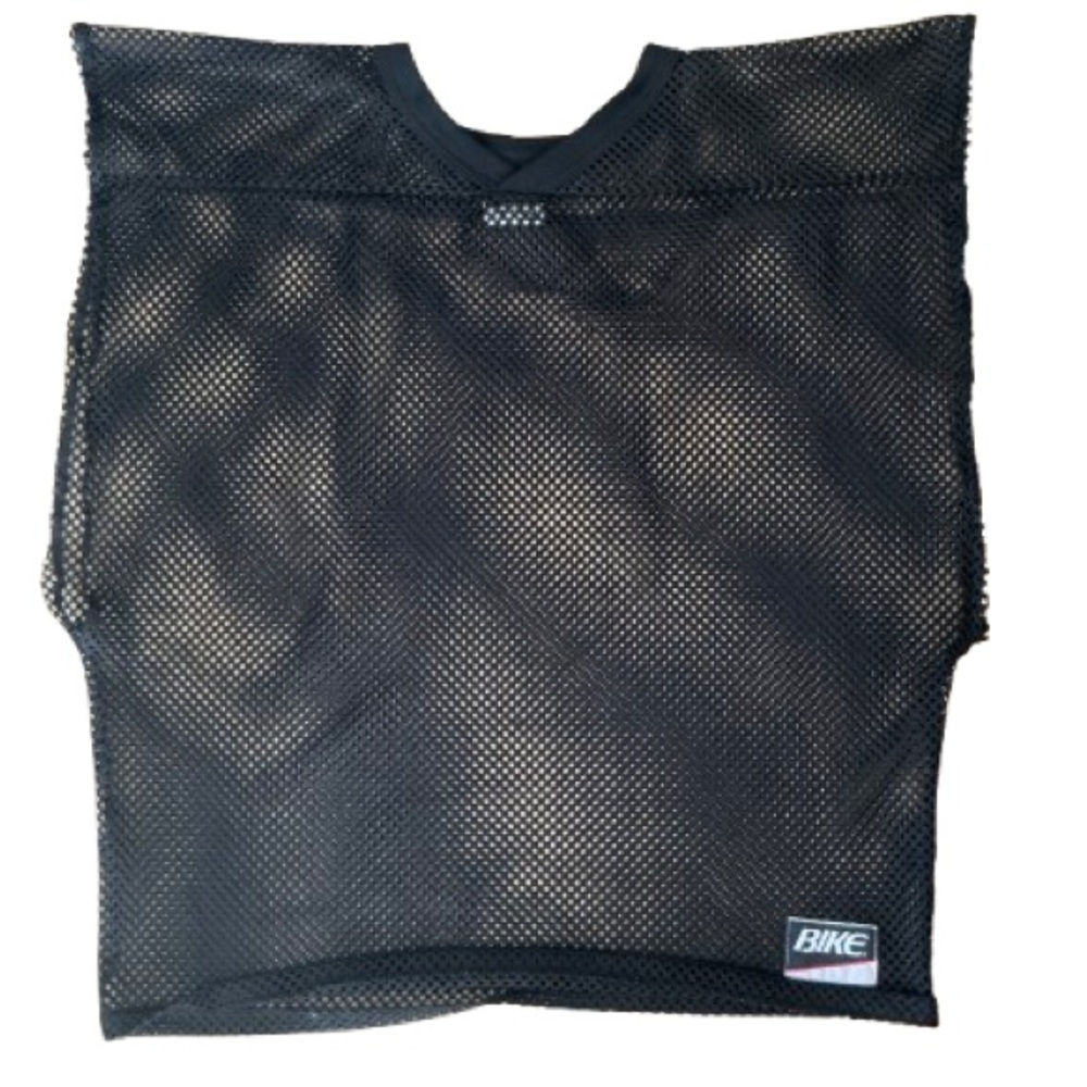 Bike Men’s Mesh Black Net Crop Top Size L/XL